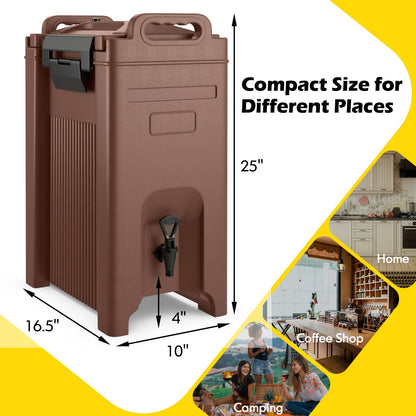 5 Gallon Insulated Beverage Server Dispenser, Coffee Water Dispensers at Gallery Canada
