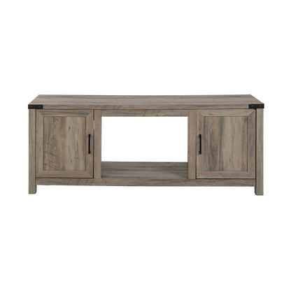 Electric Fireplace TV Stand, Storage Cabinets, For 70 Inch TVs, Natural Entertainment Centers & TV Stands at Gallery Canada