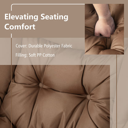 Modern Accent Sofa Chair, With Folding Footrest And Side Pocket, Brown Accent Chairs at Gallery Canada