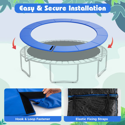 15 Feet Trampoline Pad Replacement, Safety Pad, Blue Trampoline Accessories at Gallery Canada