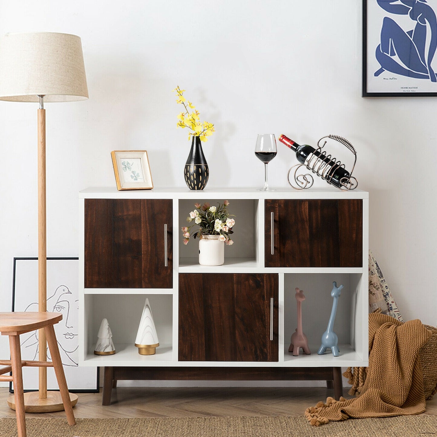 Wood Display Sideboard Storage Cabinet Entertainment Centers & TV Stands at Gallery Canada