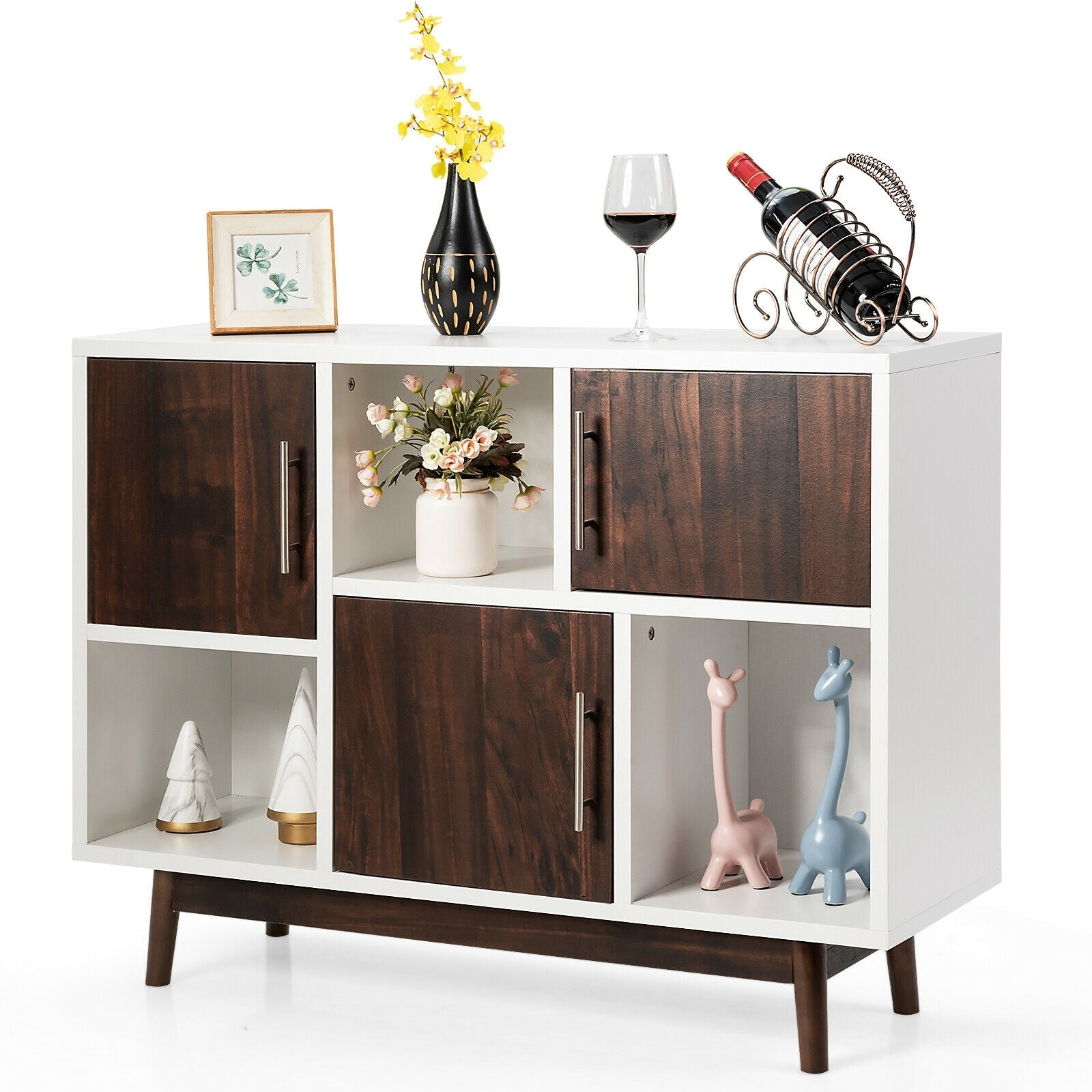 Wood Display Sideboard Storage Cabinet Entertainment Centers & TV Stands at Gallery Canada