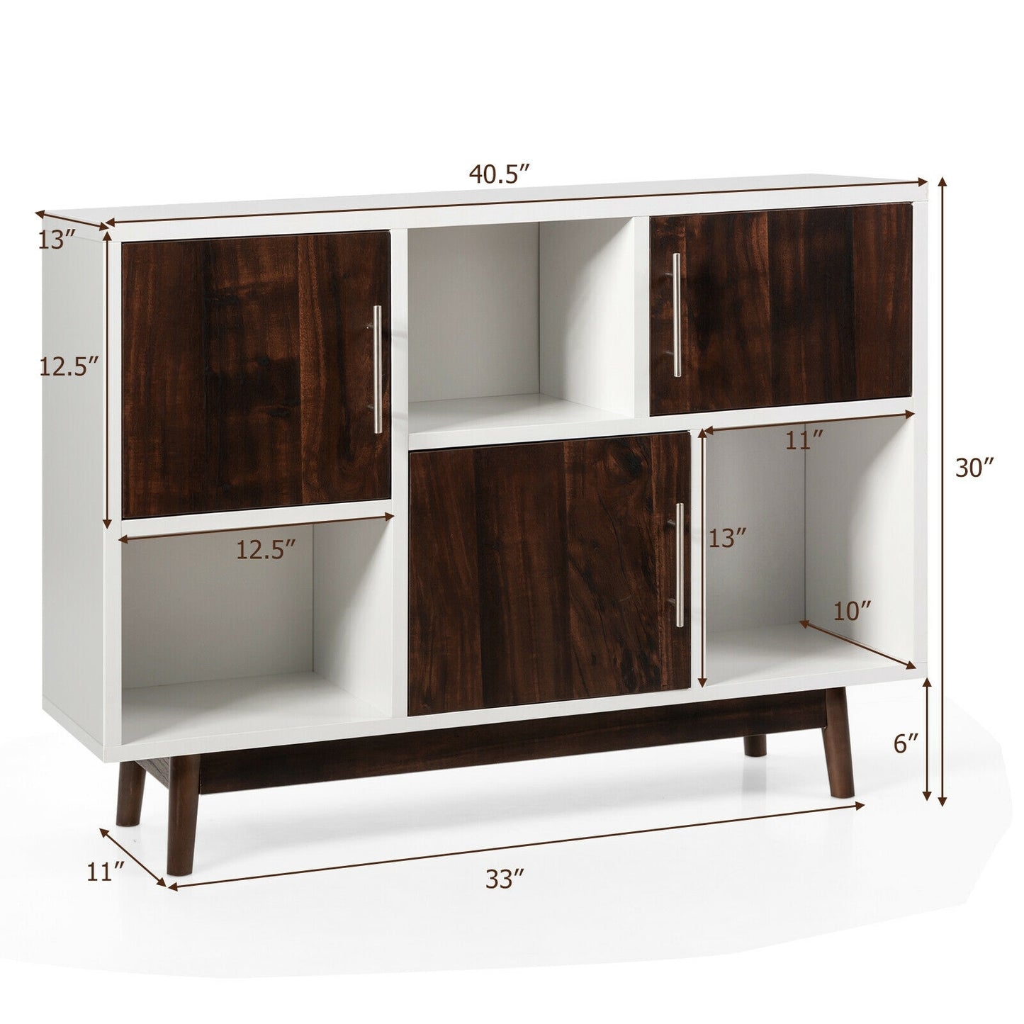 Wood Display Sideboard Storage Cabinet Entertainment Centers & TV Stands at Gallery Canada