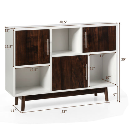 Wood Display Sideboard Storage Cabinet Entertainment Centers & TV Stands at Gallery Canada