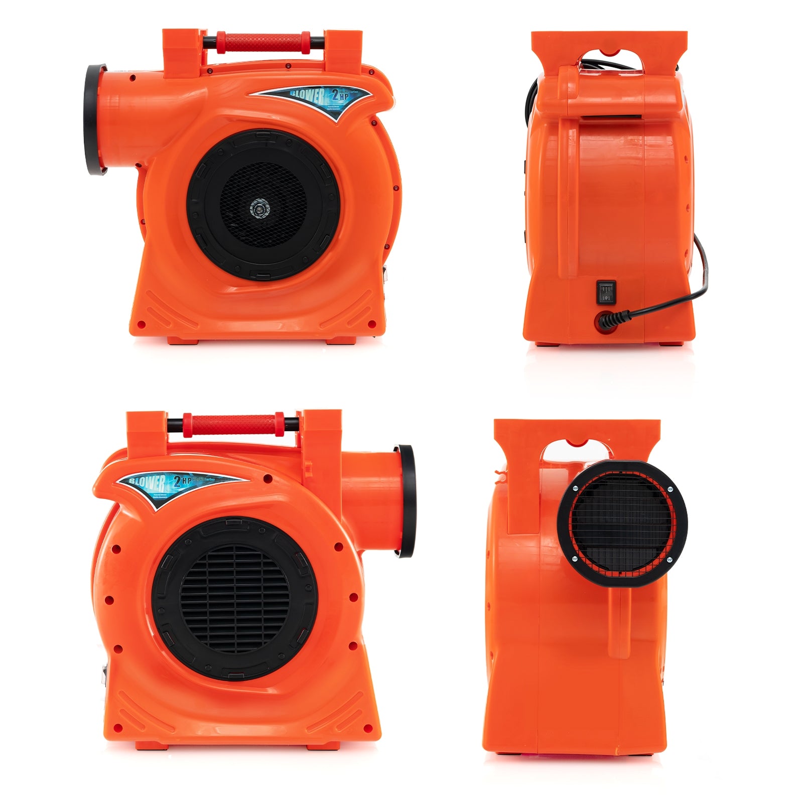 1500W 2 HP Commercial Air Blower, Giant Outdoor Inflatable Bounce House, Orange Air Blowers at Gallery Canada