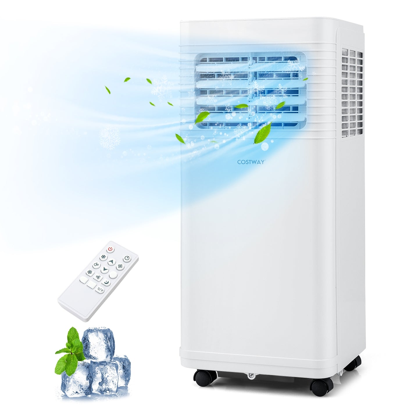 9000 BTU Portable Air Conditioner, 3 in 1, White Portable Air Conditioners at Gallery Canada
