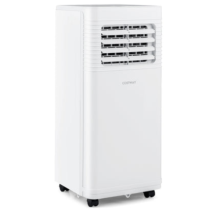 8000 BTU Portable Air Conditioner 3 in 1 AC Unit with Fan and Dehumidifier, White Portable Air Conditioners White at Gallery Canada