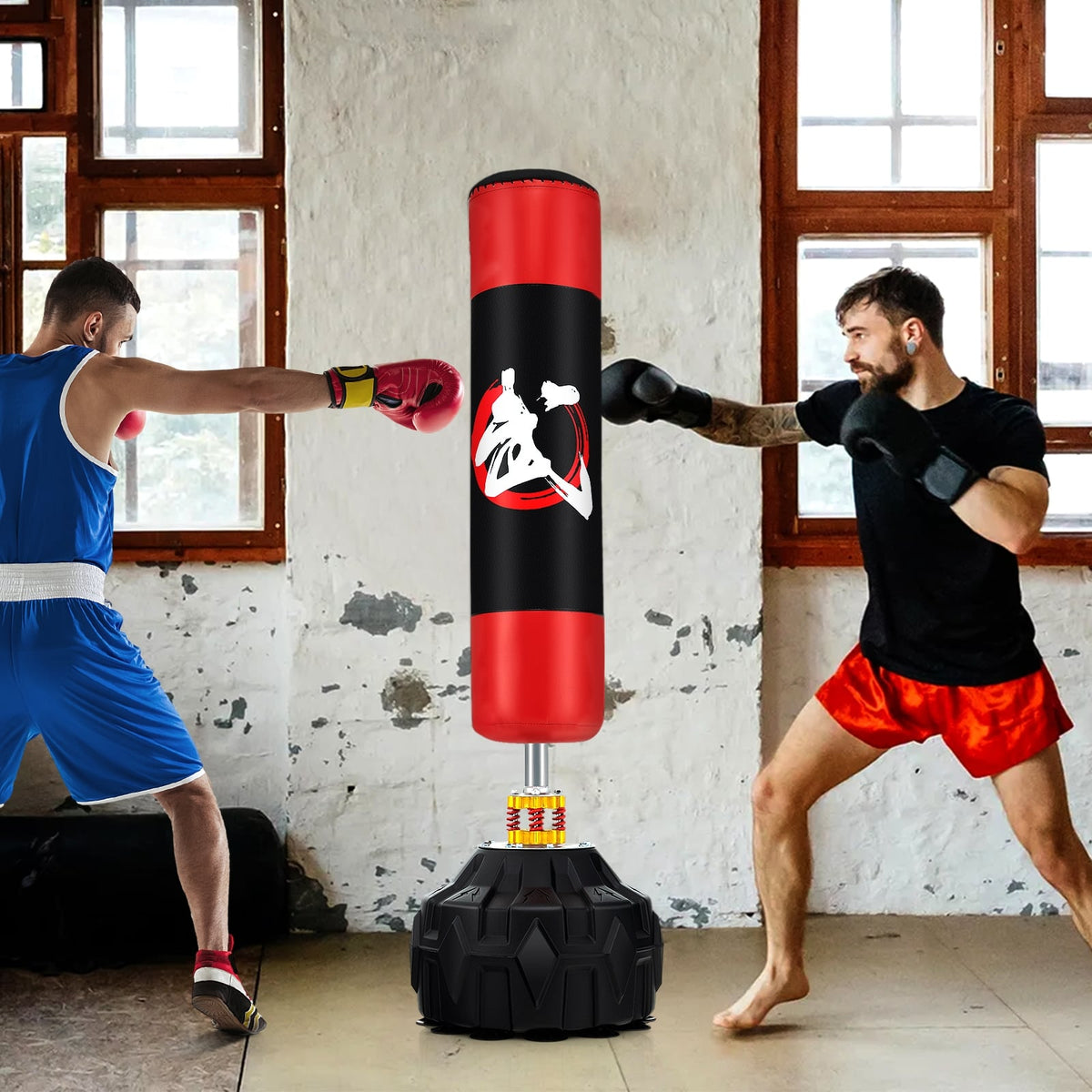 70 Inch Freestanding Punching Bag, Fillable Base, 12 Suction Cups Boxing & Martial Arts at Gallery Canada