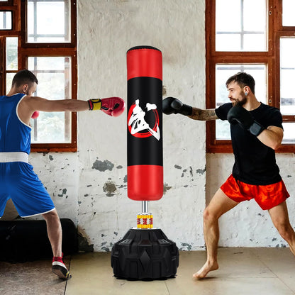 70 Inch Freestanding Punching Bag, Fillable Base, 12 Suction Cups Boxing & Martial Arts at Gallery Canada
