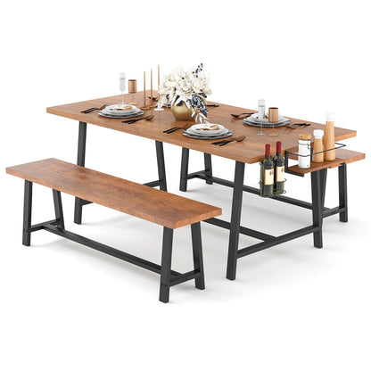 Dining Table Set For 5-7, With Wine Rack And Condiment Holder Dining Room Sets Options at Gallery Canada