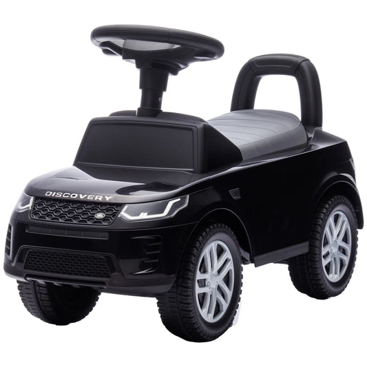 Land Rover Ride On Push Car, Anti-Tip, Black Push Cars for Toddlers Black at Gallery Canada