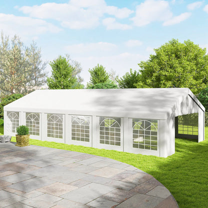 20' x 40' Party Tent, Outdoor Canopy With 12 Removable Windows Canopy Tents at Gallery Canada