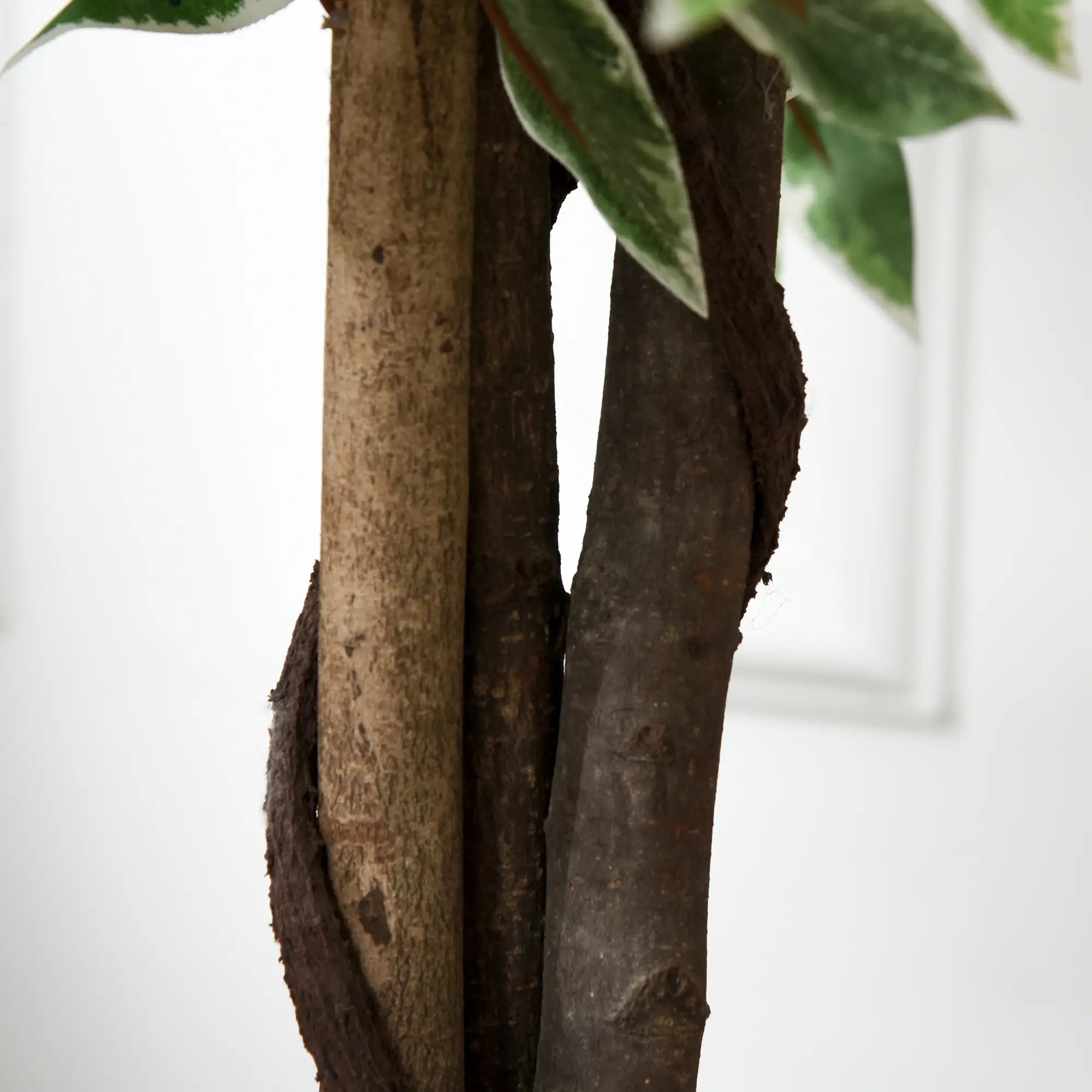 5.3ft Artificial Ficus Tree, Indoor Fake Plant with Pot, Home Office Decor Artificial Trees at Gallery Canada