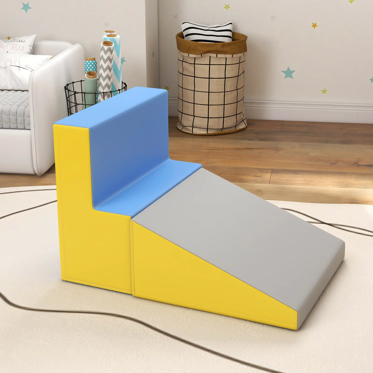 2-Piece Climb Crawl Activity Play Set, Toddler Preschooler, Indoor, Blue Baby Gym & Playmats at Gallery Canada