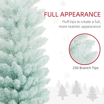 5ft Pencil Christmas Tree, Skinny Artificial, Gradient, Blue Pencil Christmas Trees at Gallery Canada