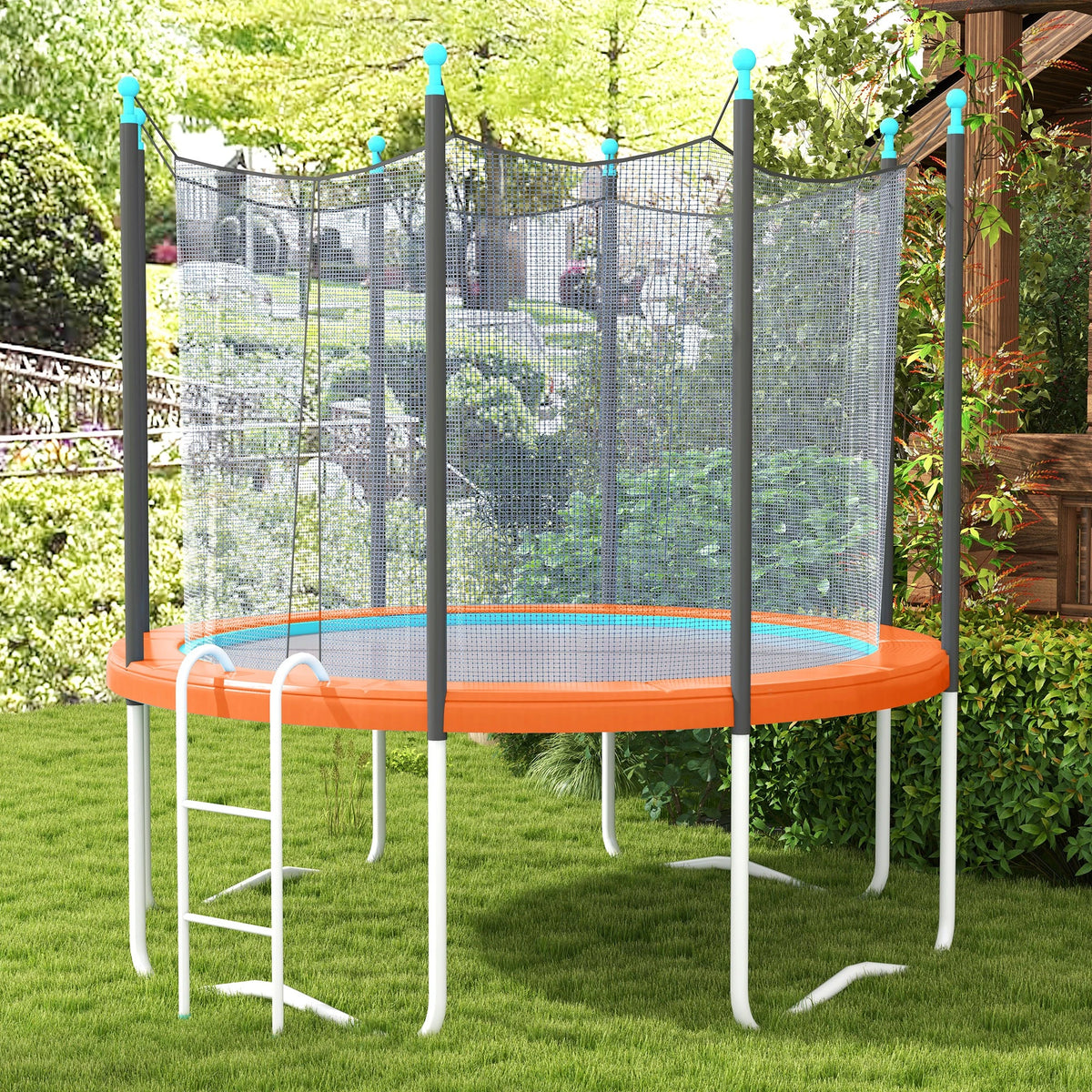 14ft Trampoline Replacement Pad, Jump Bounce Exercise, Light Orange Trampolines at Gallery Canada