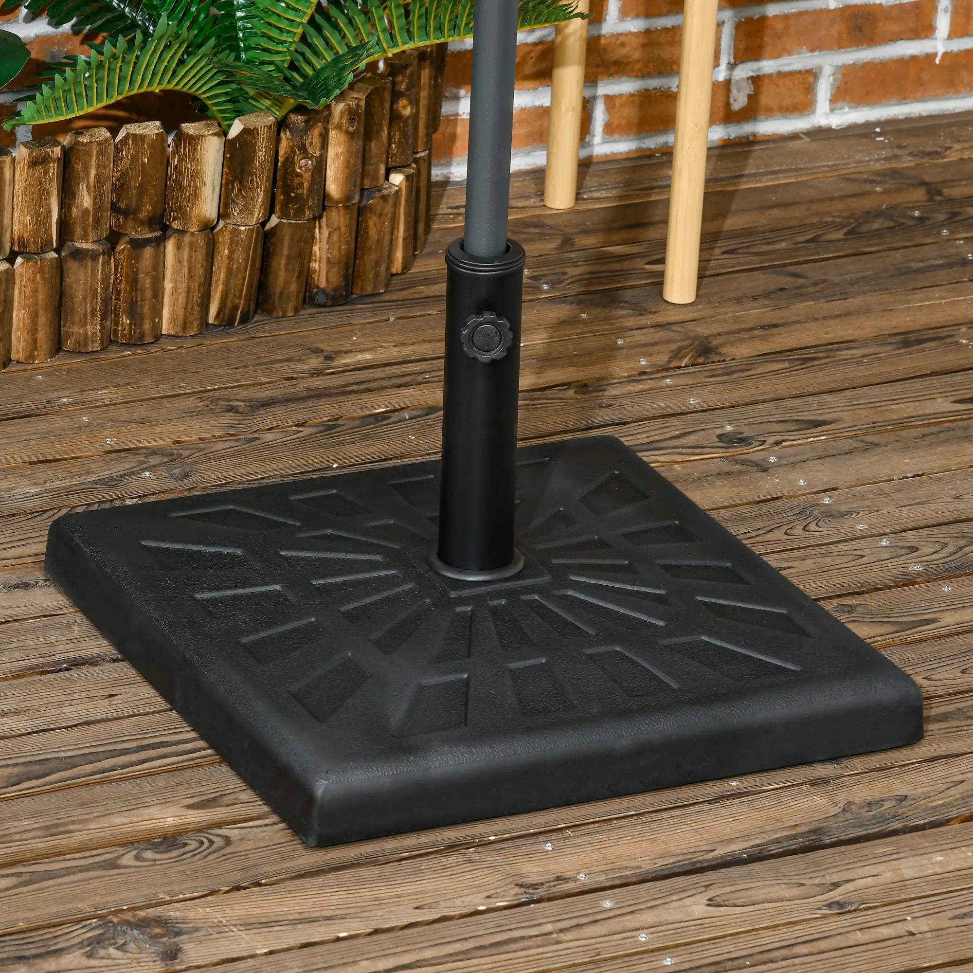 42 lb Heavy Duty Patio Umbrella Stand, 20