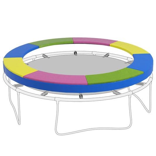 8FT Trampoline Spring Cover, Waterproof, Tear-Resistant, Multi-Colored Trampolines Multi-Colored at Gallery Canada