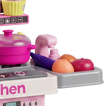 Kids Play Kitchen With 33 Accessories, Lights & Sounds, 3-6 Years Play Kitchen at Gallery Canada