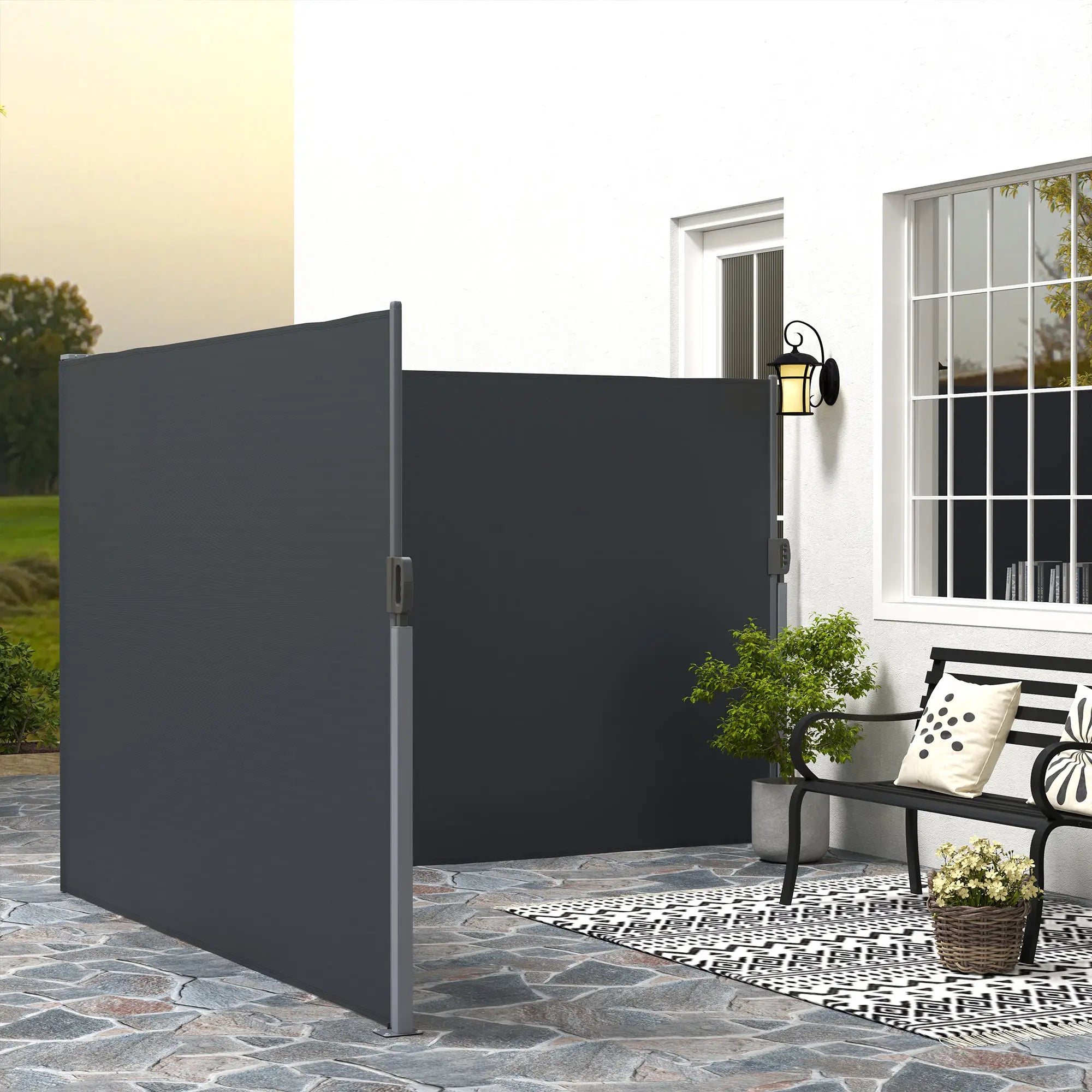Retractable Double Side Awning, 79