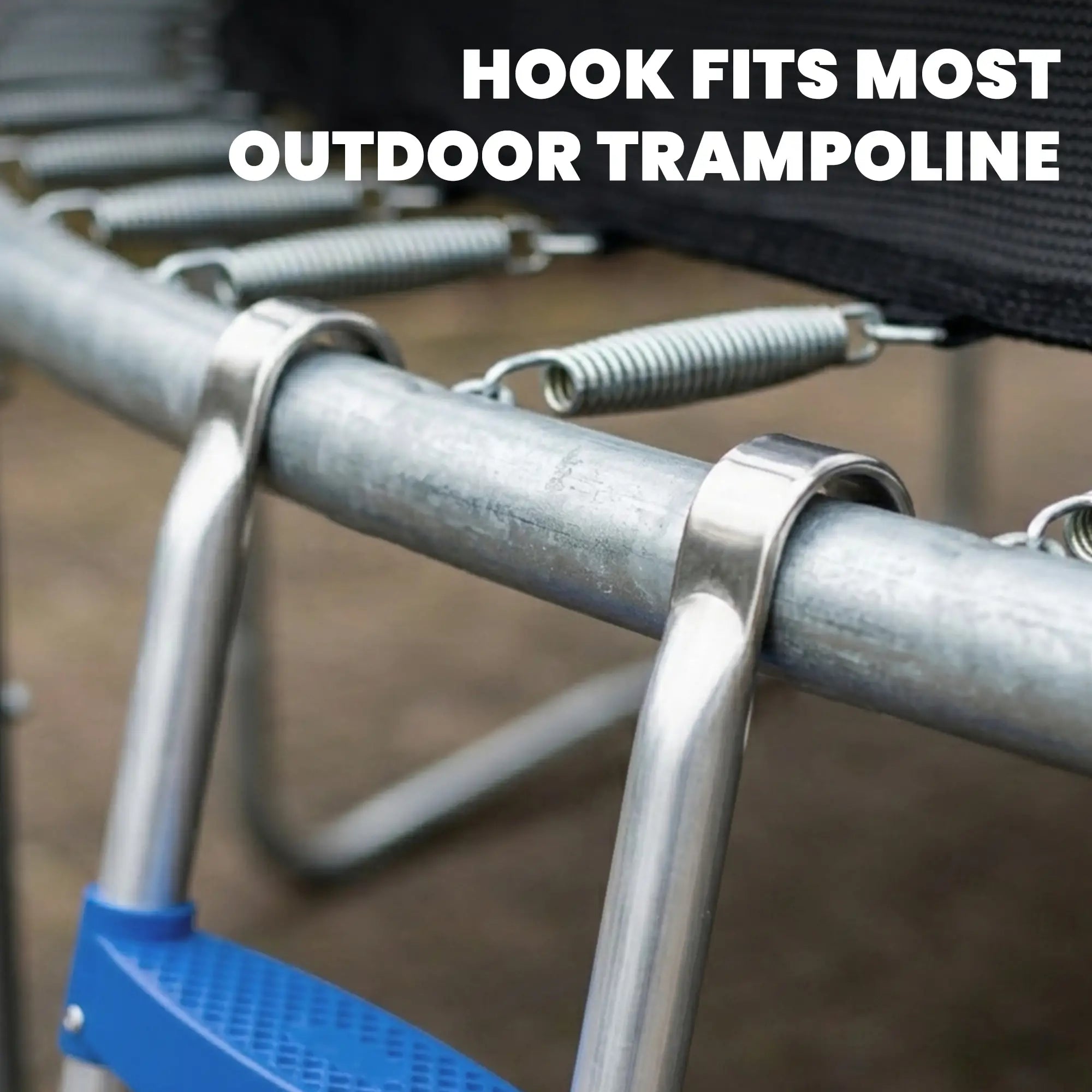 Trampoline Ladder, 2 Steps, Galvanized Steel, 330LBS Capacity Trampolines at Gallery Canada