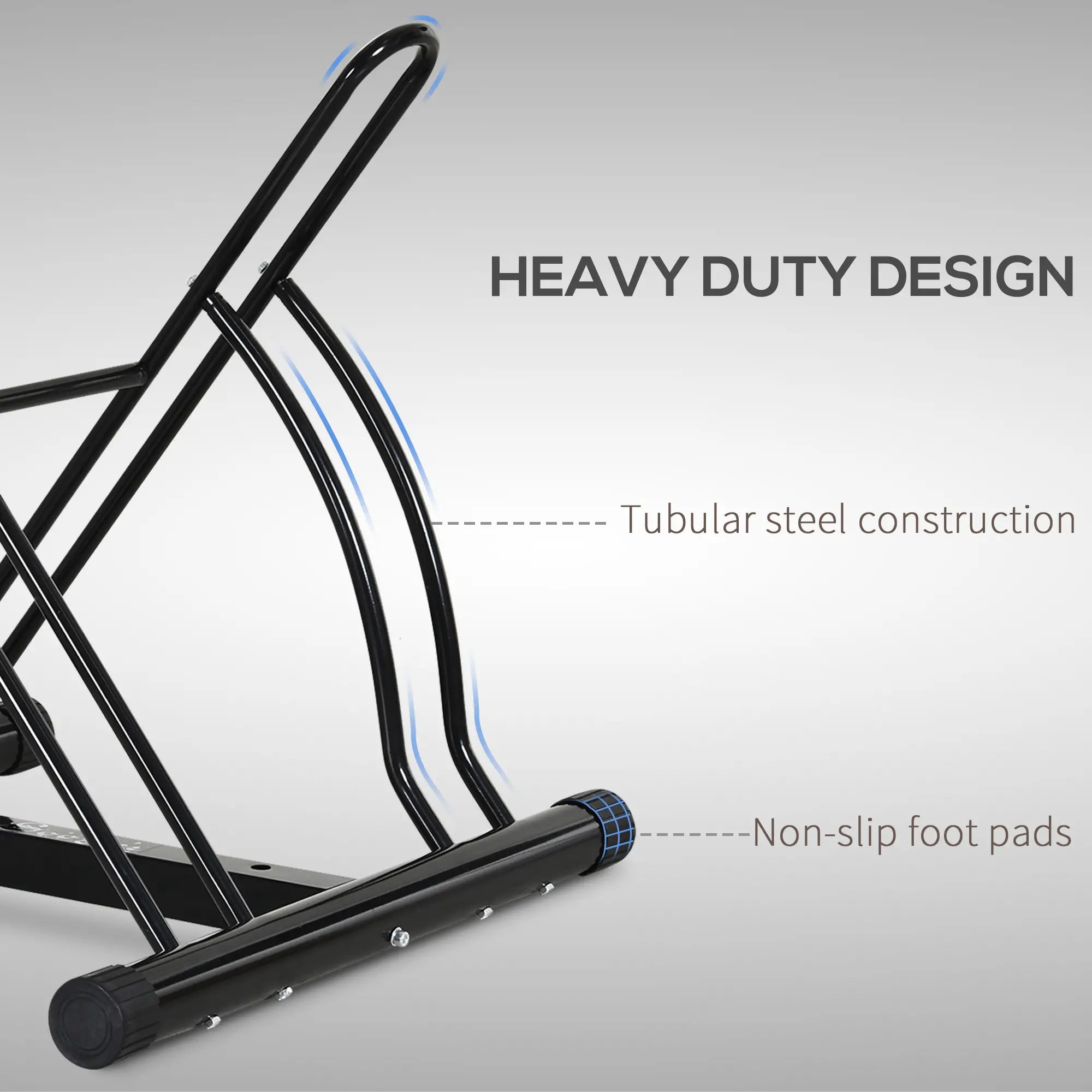 2 Bike Rack Floor Stand, Indoor Outdoor Bike Storage Holder Bike Parking Stands at Gallery Canada