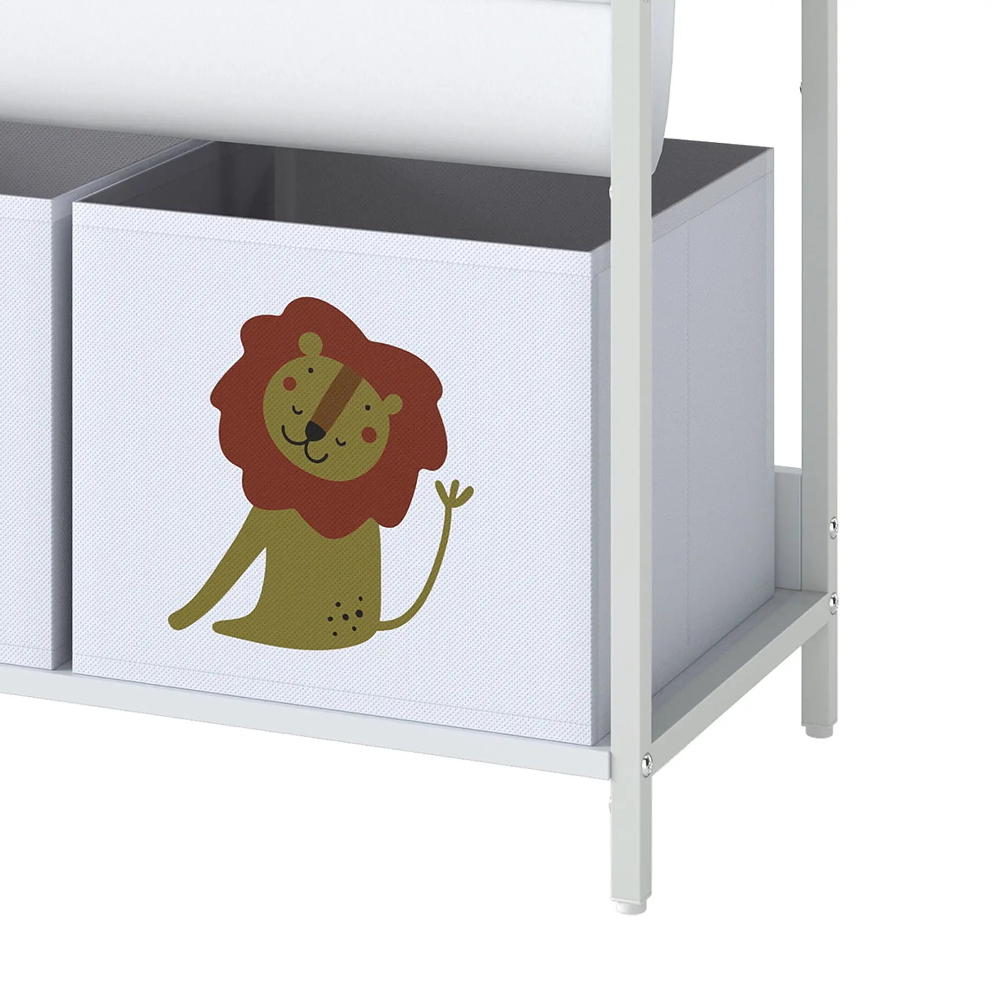 3-Tier Sling Bookshelf With Toy Storage, Montessori Organizer Baby & Kids Storage at Gallery Canada