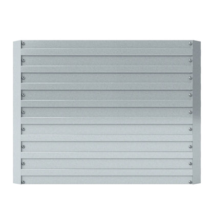 5' x 3' x 2' Raised Garden Bed, Galvanized Planter Box, Silver Galvanized Planter Boxes at Gallery Canada