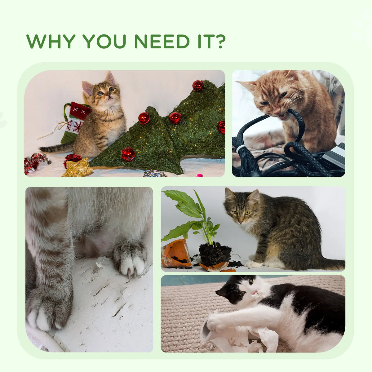 Small Cat Tower Condo, Jute Scratching Posts, Top Perch, Dangling Balls, White Cat Trees at Gallery Canada