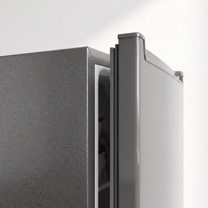 Compact Upright Freezer, 2.1 Cubic Feet, Reversible Door, Grey Small Kitchen Appliances at Gallery Canada
