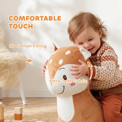 Deer Rocking Horse for Toddlers 1-3 Years, Brown Rocking Horses at Gallery Canada