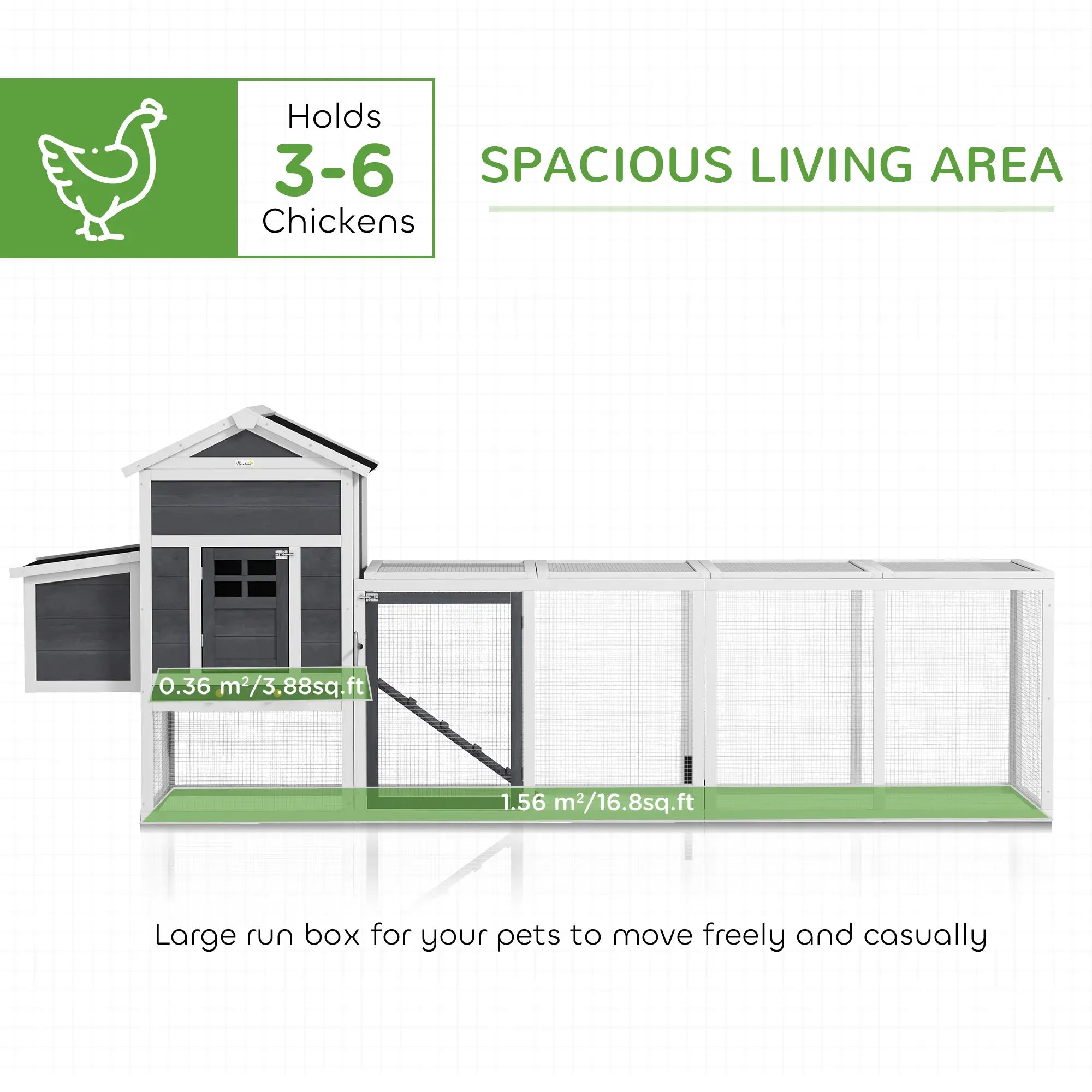 Extra Large Chicken Coop, 117