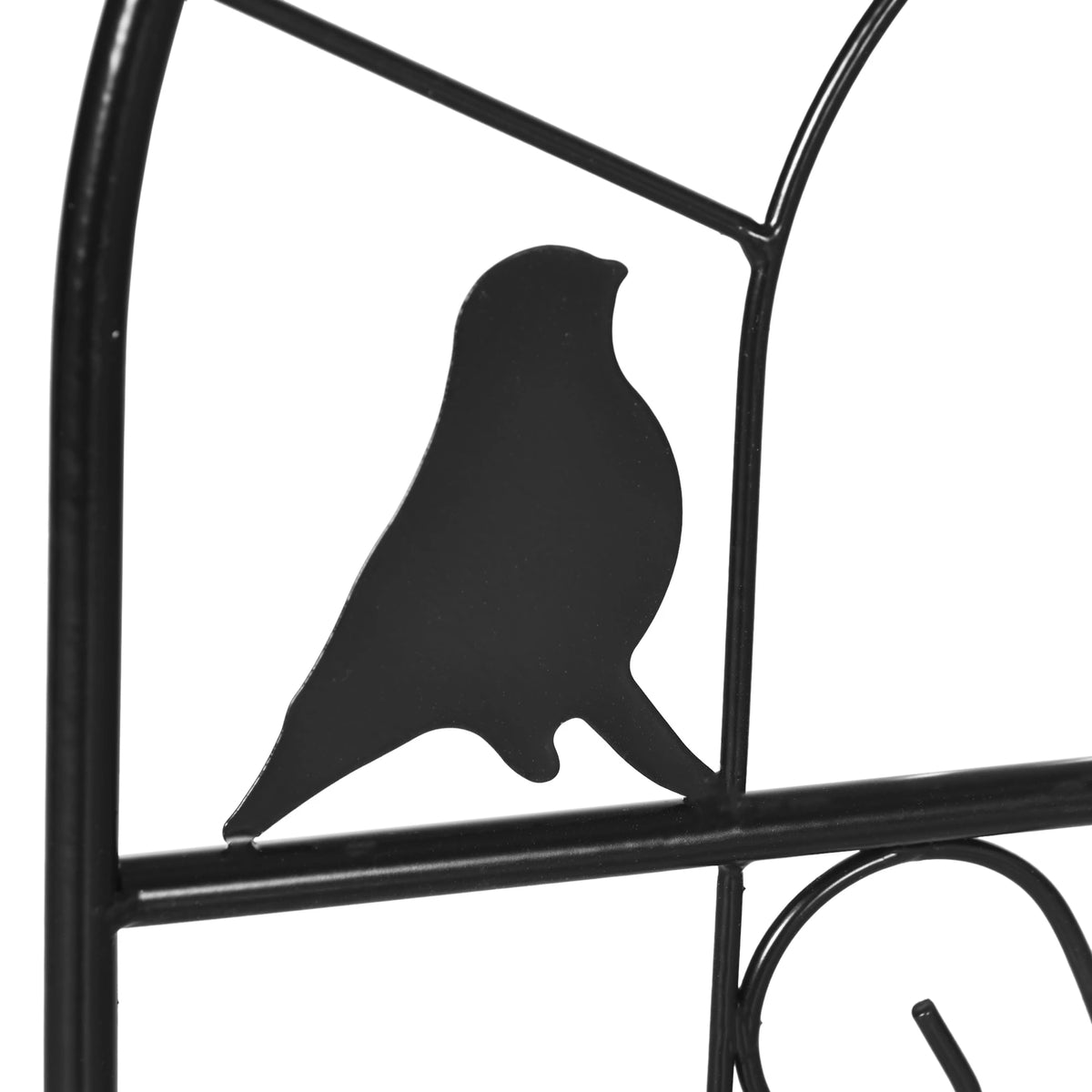2 Pack Metal Garden Trellis, Birds and Leaves Grid Panels, 39" Tall Plant Stands at Gallery Canada