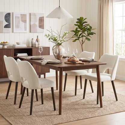 Upholstered Dining Chairs Set, Cream White Dining Chairs at Gallery Canada