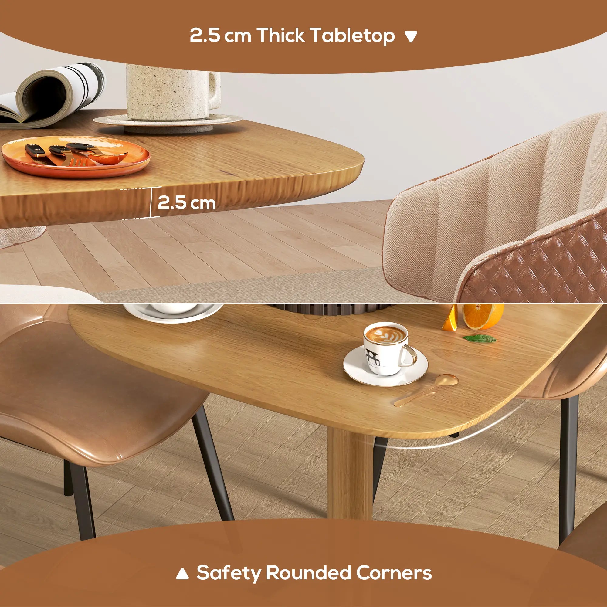 Modern Dining Table For 4, 27.6