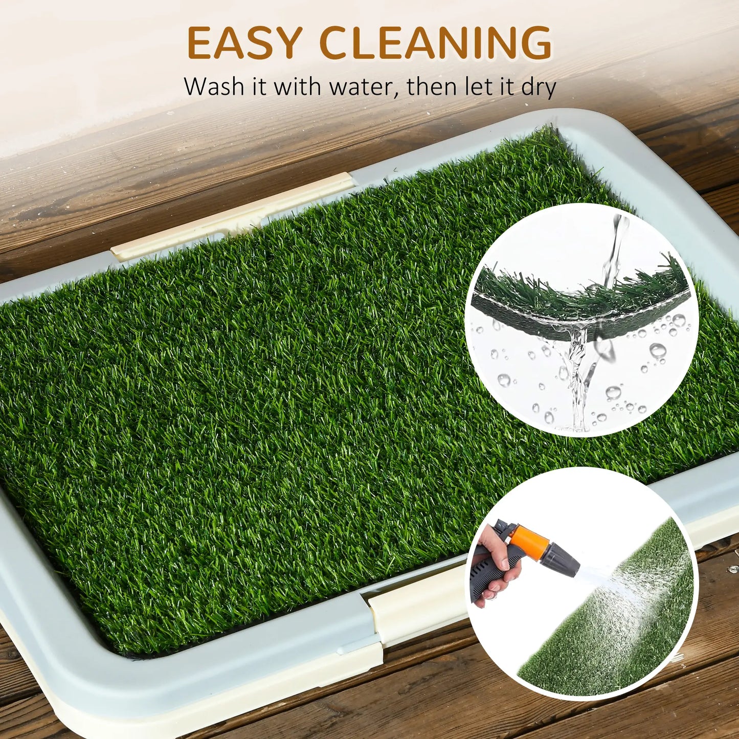 Puppy Training Pad, Indoor Portable, With Tray, 24.8" X 19.1" Elevated Dog Beds at Gallery Canada