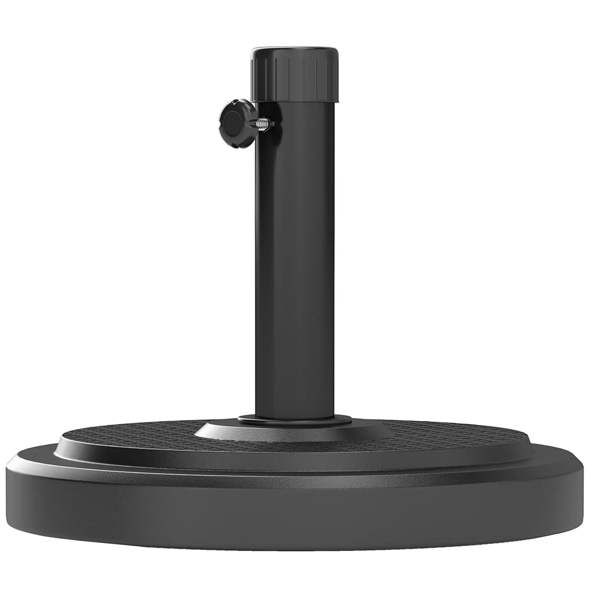 48 Lbs Patio Umbrella Base, Round HDPE, For 1.5