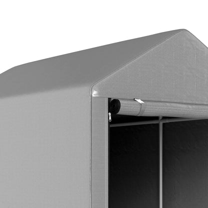 4x6ft Outdoor Storage Shed Tent, Portable with Roll-up Door Sheds at Gallery Canada