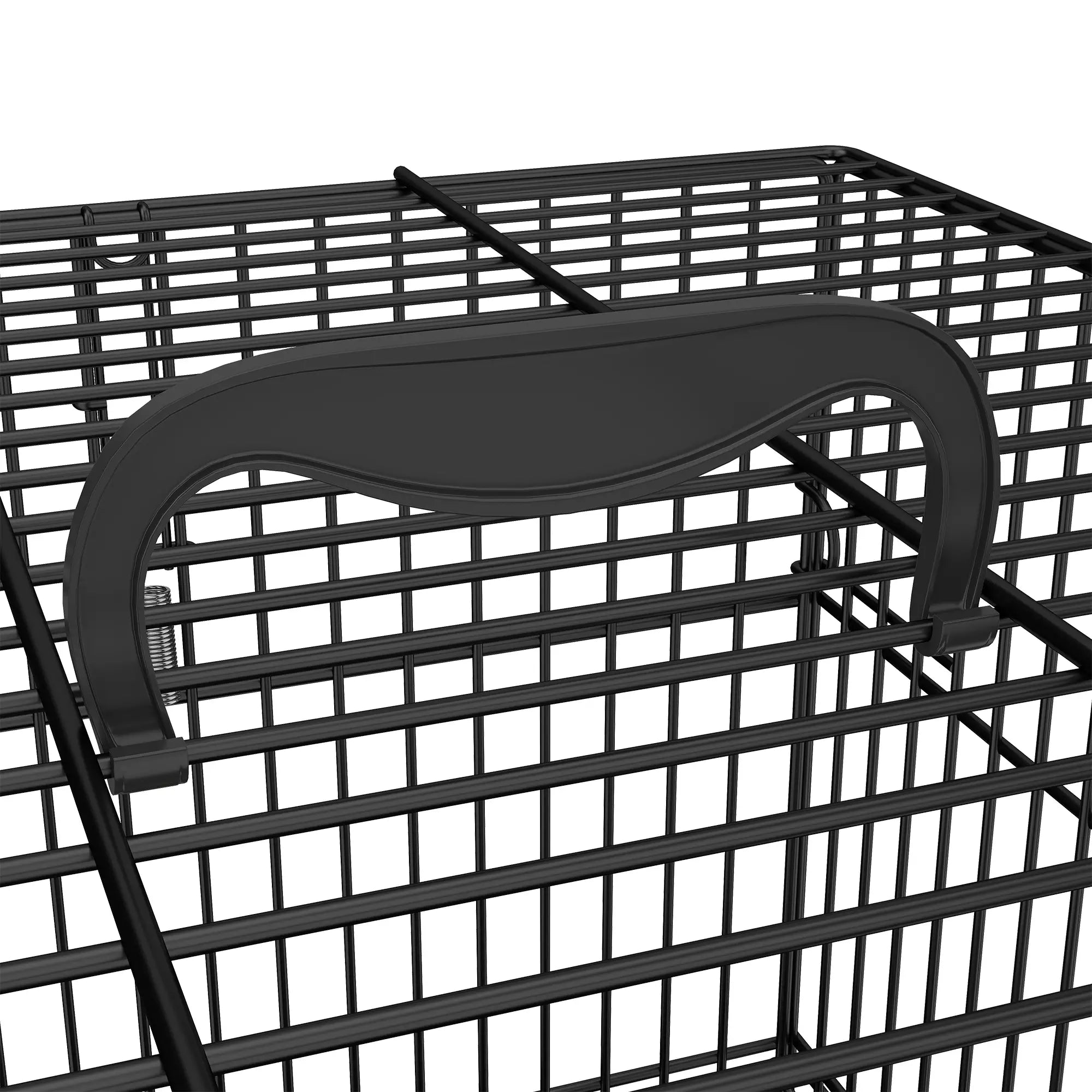 Bird Cage Portable w/ Slide-Out Tray Travel Cage for Parakeets w/ Perch &; Food Bowls Black Bird Cages at Gallery Canada