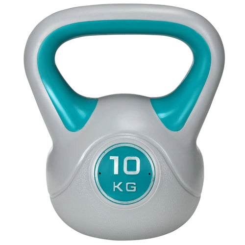 22 Lb Soft Kettlebell, Sand Filled Weight, Light Blue