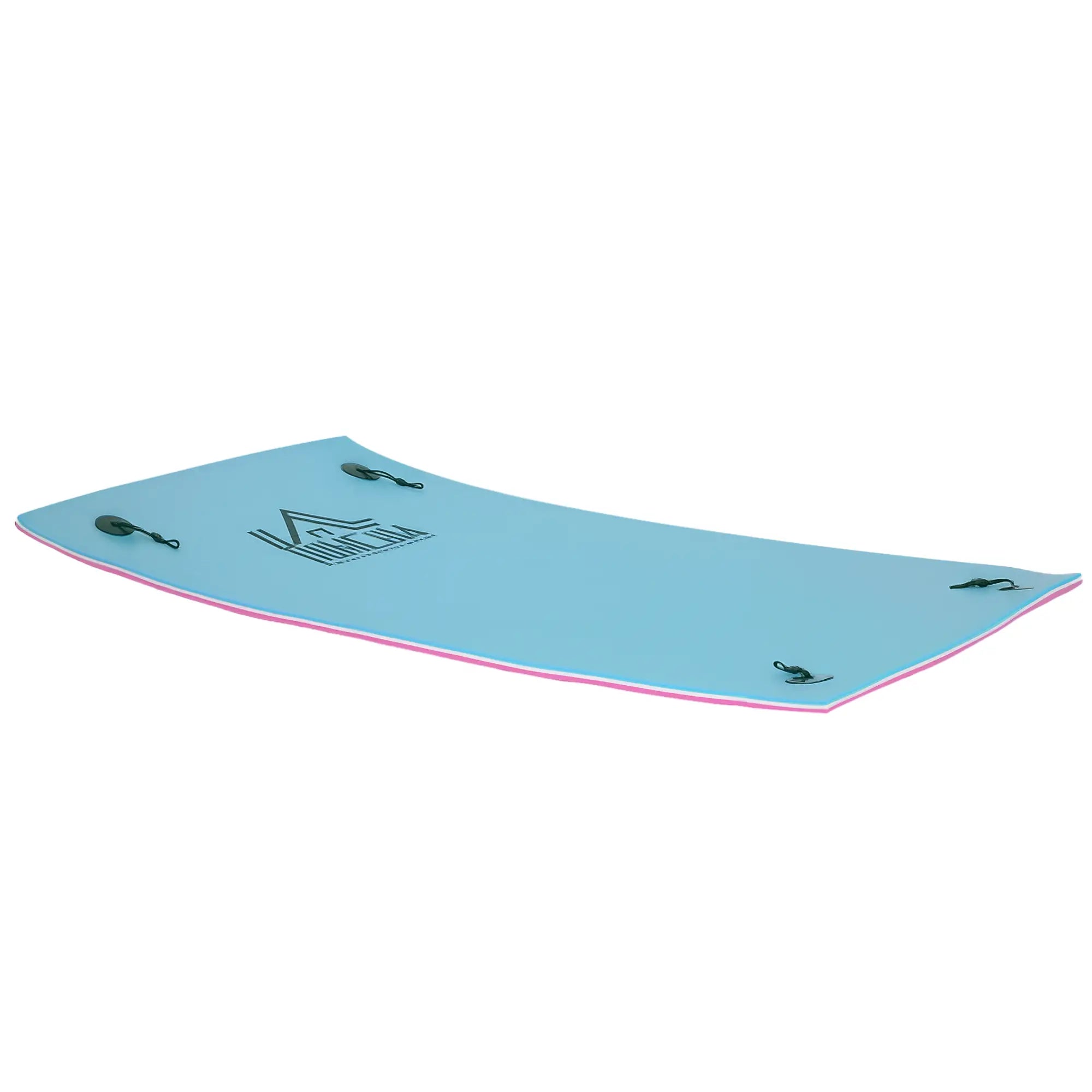 7.5x4ft Floating Mat, Lily Pad Water Carpet, Pool Beach Lake Floating Water Mats Blue, White and Red at Gallery Canada