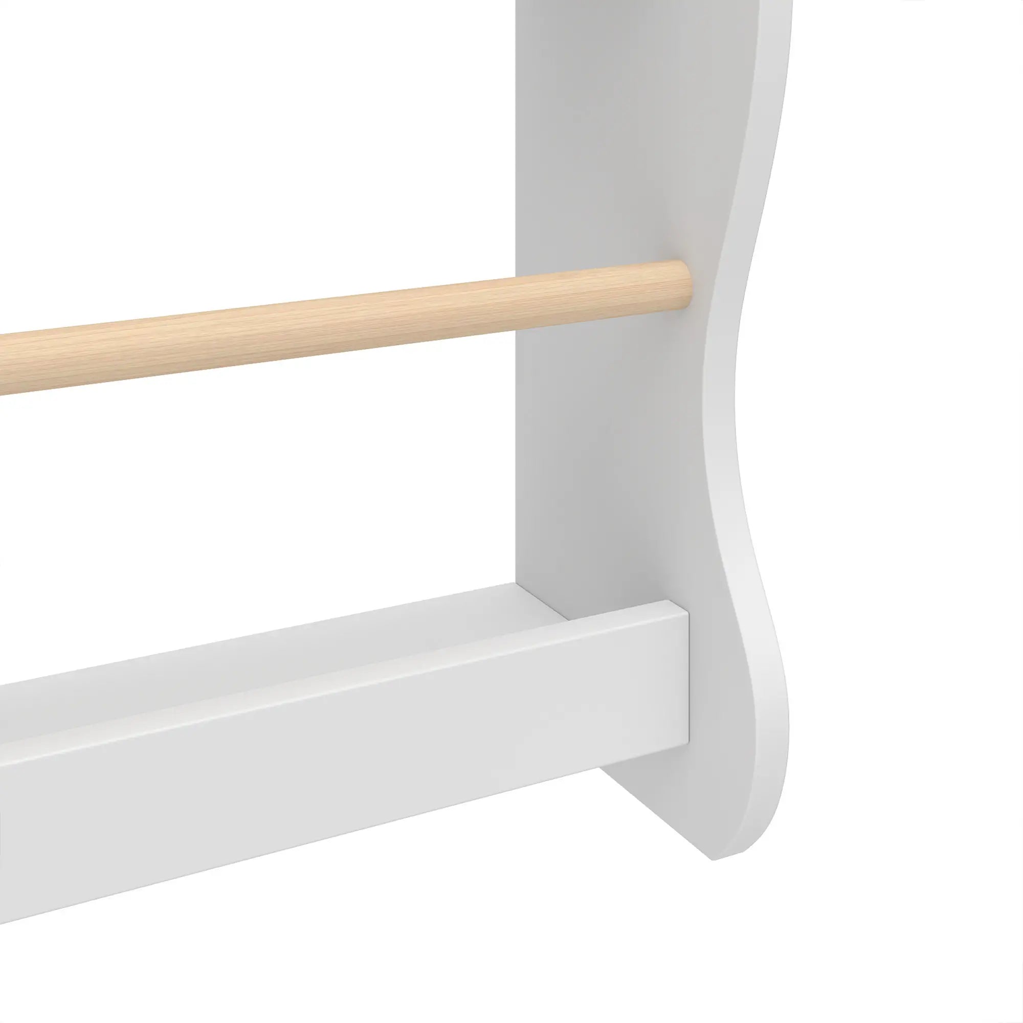 Kids Bookshelf Wall Mounted, 3-Tier Floating Bookcase for 3-8 Years, White Bookshelves & Bookcases at Gallery Canada