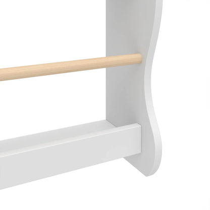 Kids Bookshelf Wall Mounted, 3-Tier Floating Bookcase for 3-8 Years, White Bookshelves & Bookcases at Gallery Canada