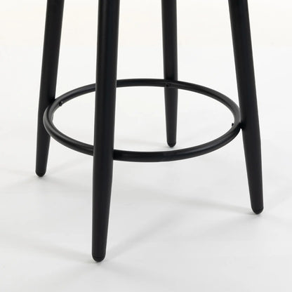 Swivel Bar Stools Set of 2, Cream White Bar Stools at Gallery Canada