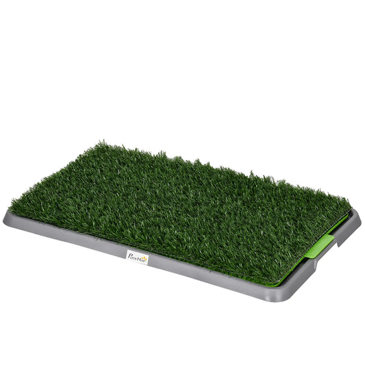 Artificial Grass Dog Pee Pad, 26" x 16", 2 Packs, Green Elevated Dog Beds Green at Gallery Canada