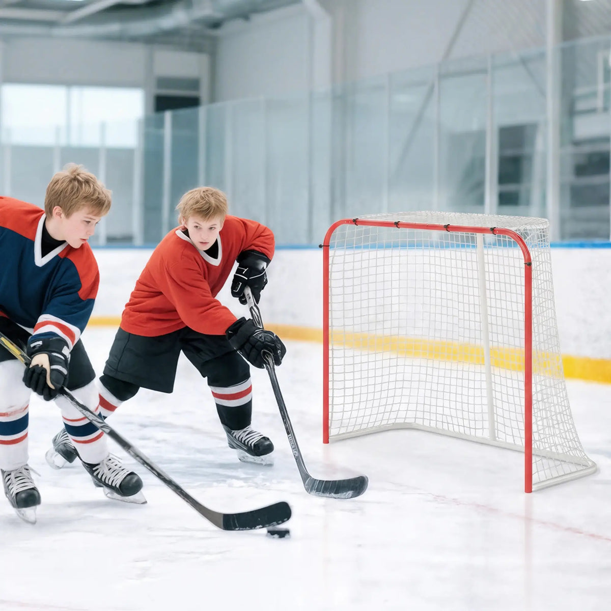 Hockey Net, Steel Frame, PE Mesh, Outdoor Training Equipment Football at Gallery Canada