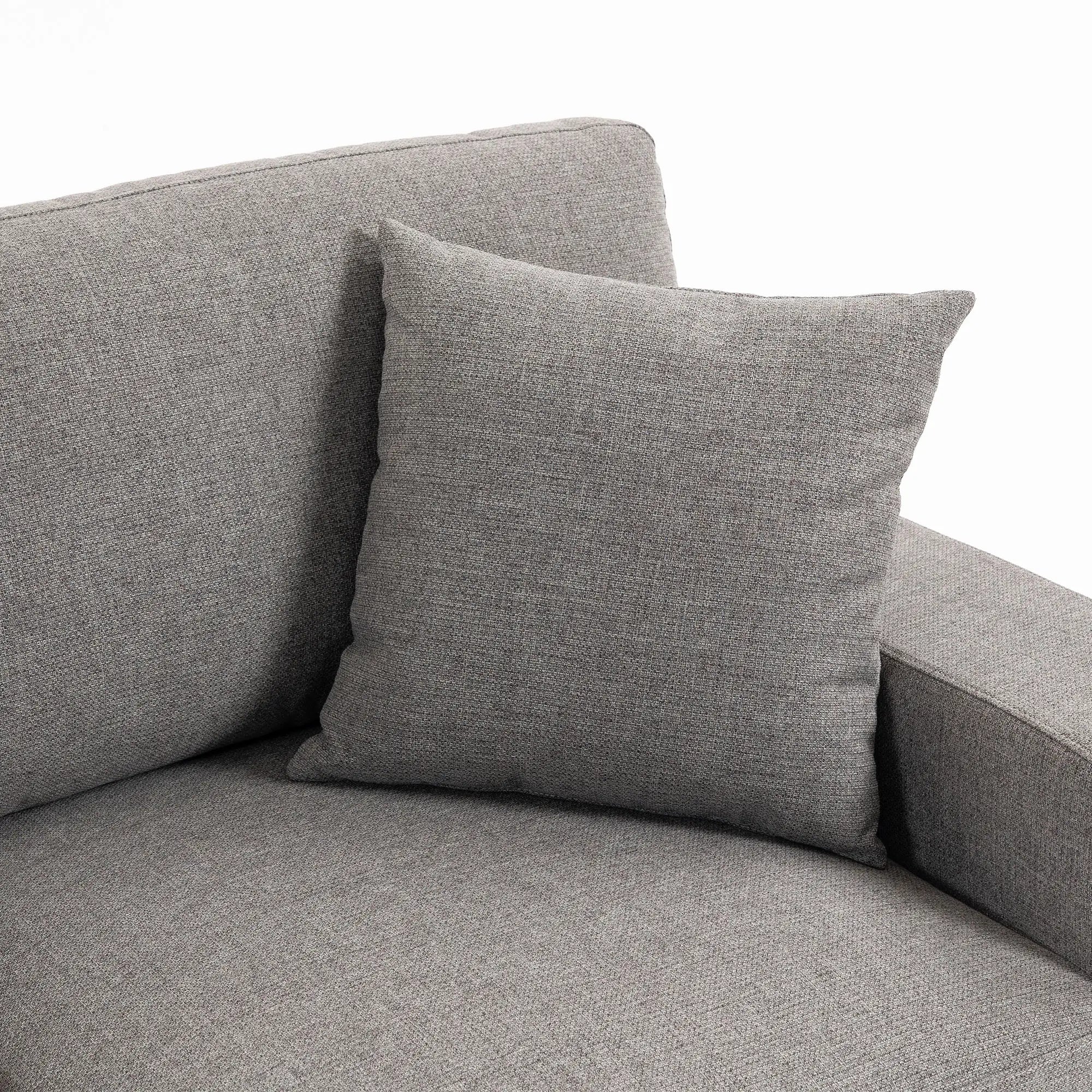 3-Seater Sofa With Storage Pockets, Grey 3-Seater Sofas at Gallery Canada