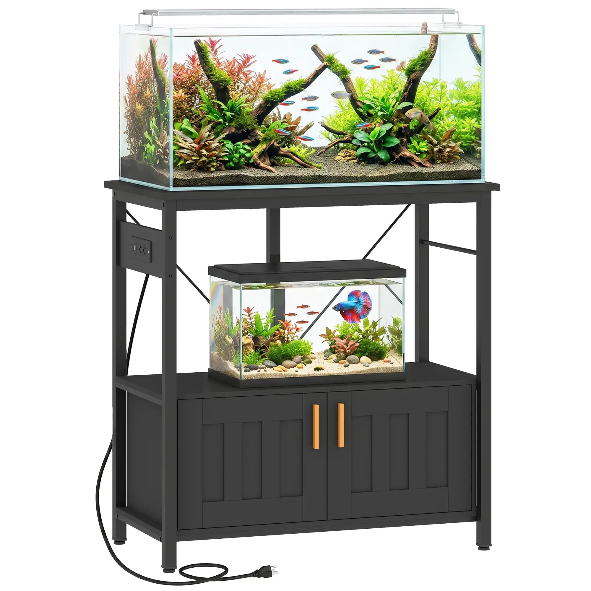 20-29 Gallon Fish Tank Stand Aquarium Stand 330 LBS Capacity for Home, Office, 30.7