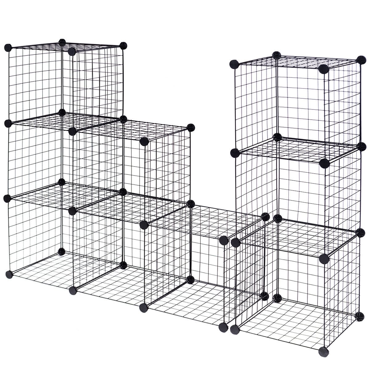 DIY 12-Cube Metal Grid Wire Storage Cubes, 42