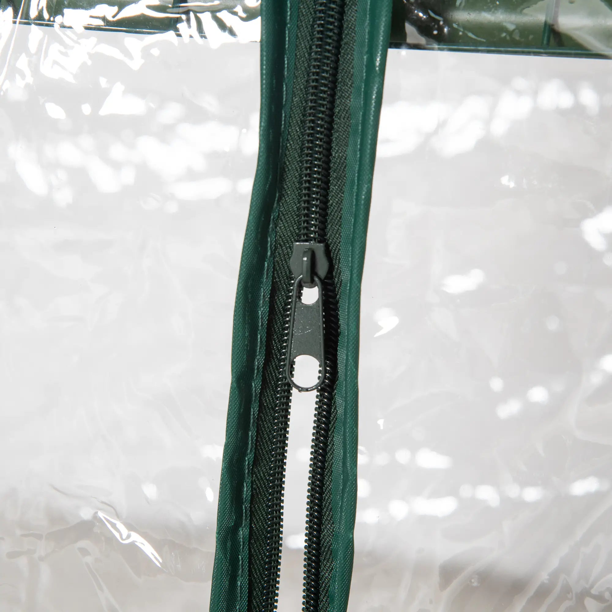 3 Tier Mini Greenhouse, Portable with Shelf Clips, Plastic Cover, Steel Frame, 27